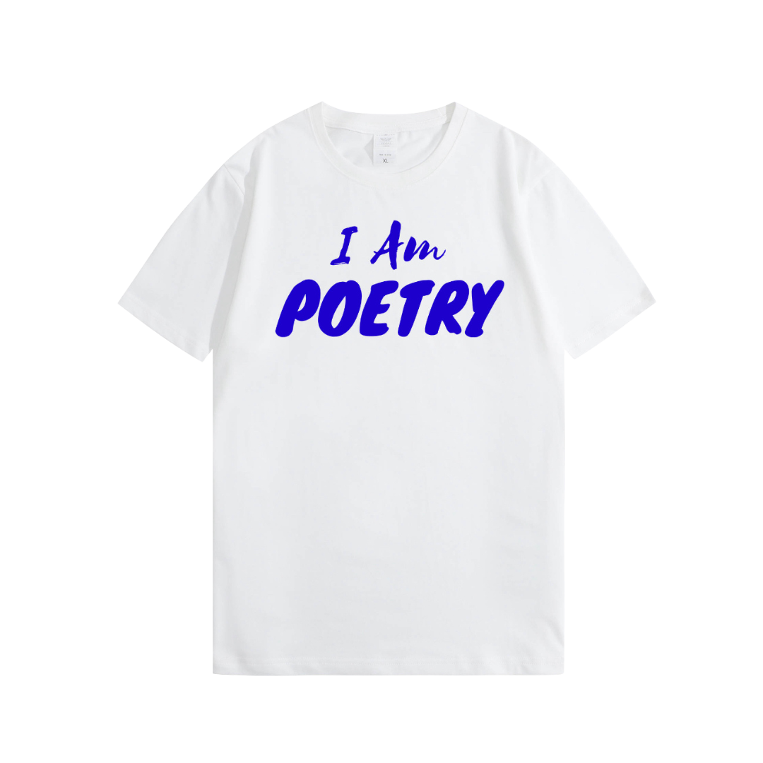 “I Am Poetry” Embroidered Tees