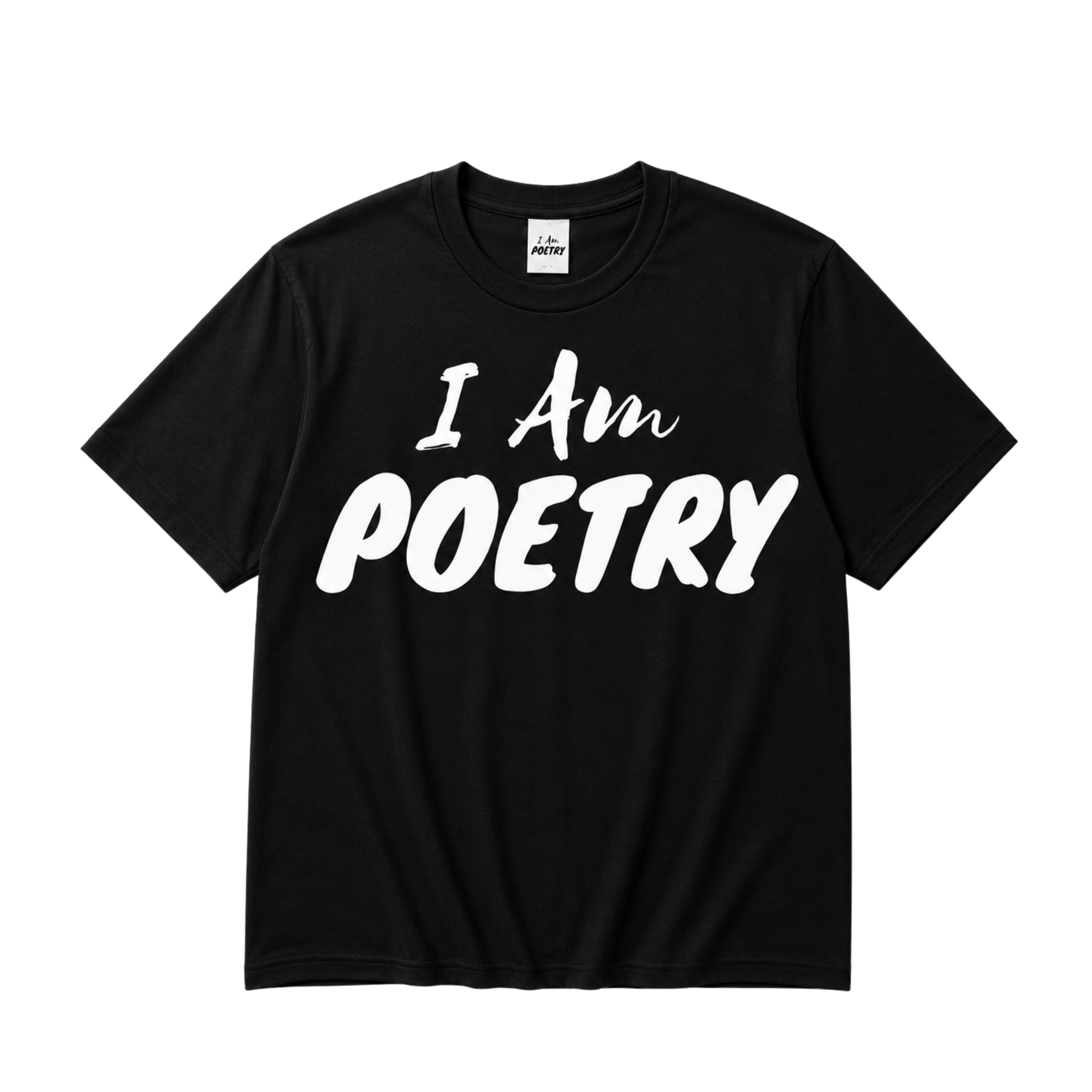 “I Am Poetry” Embroidered Tee
