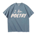 “I Am Poetry” Embroidered Tee