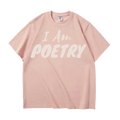“I Am Poetry” Embroidered Tee