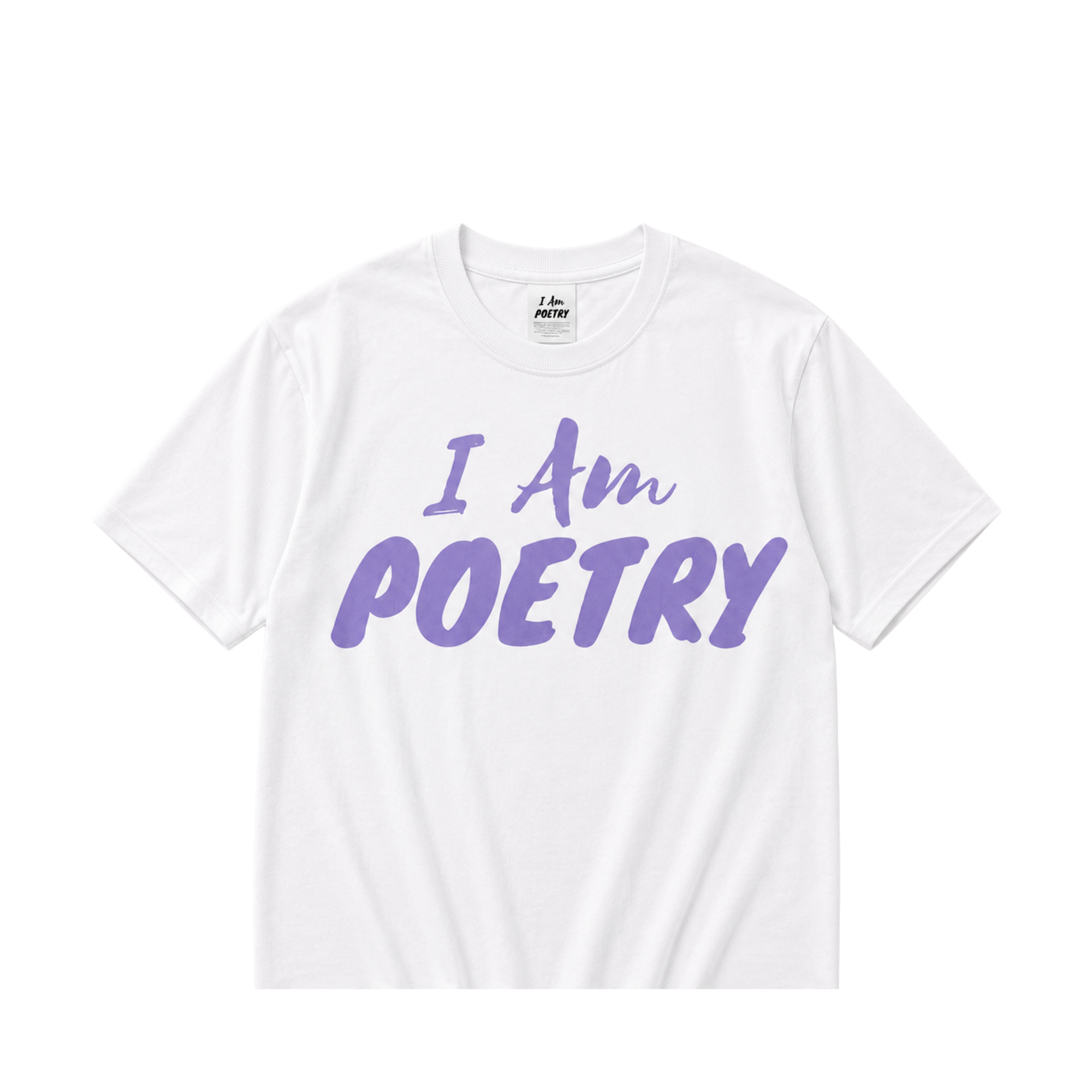 “I Am Poetry” Embroidered Tee