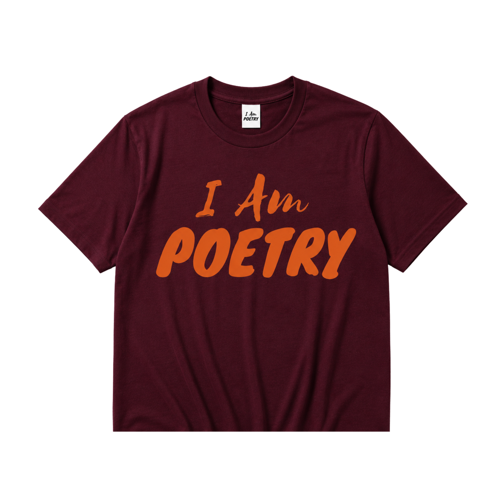 “I Am Poetry” Embroidered Tee