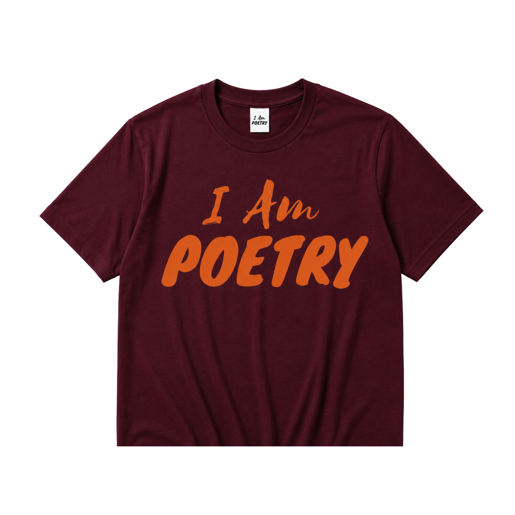 “I Am Poetry” Embroidered Tee