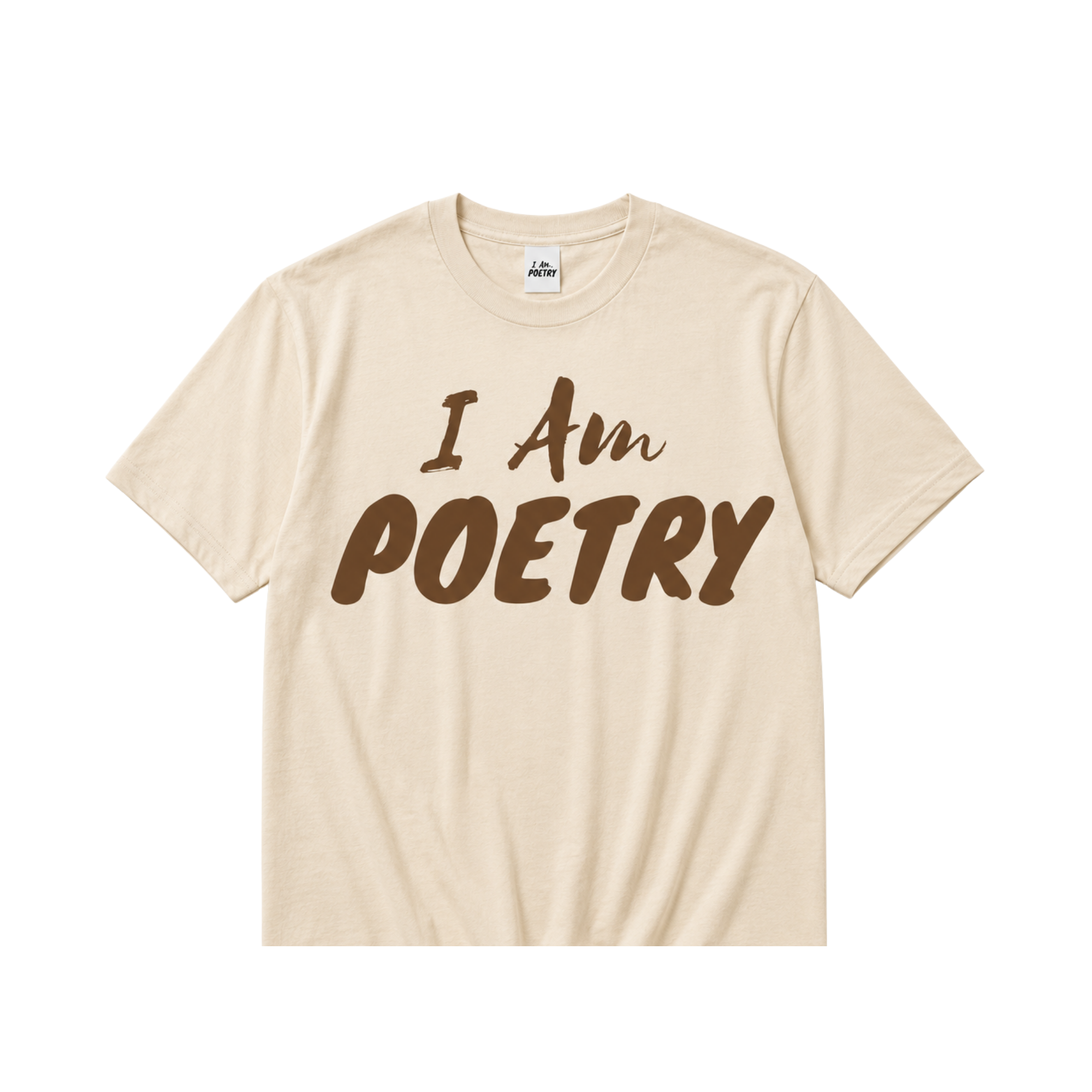 “I Am Poetry” Embroidered Tee