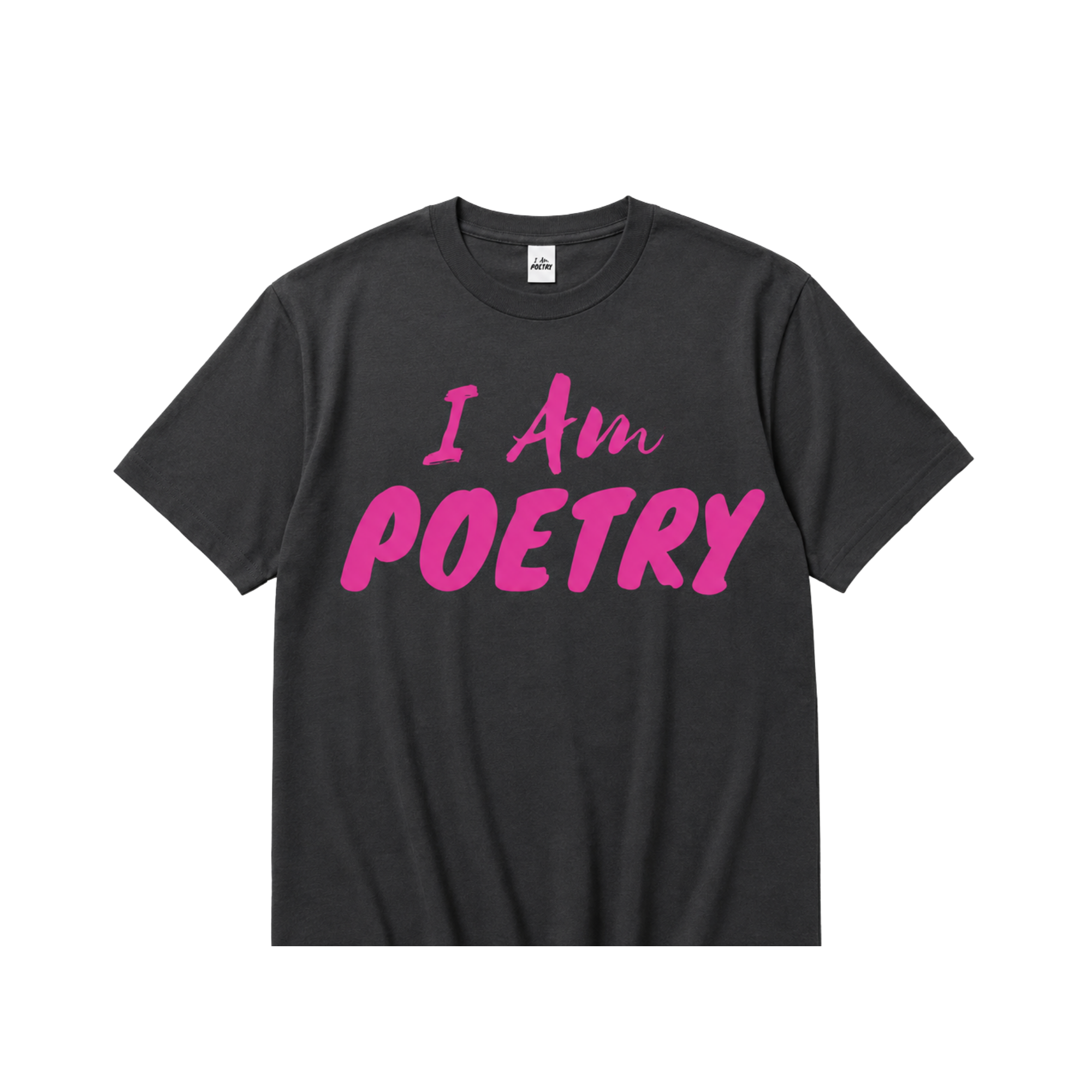 “I Am Poetry” Embroidered Tee