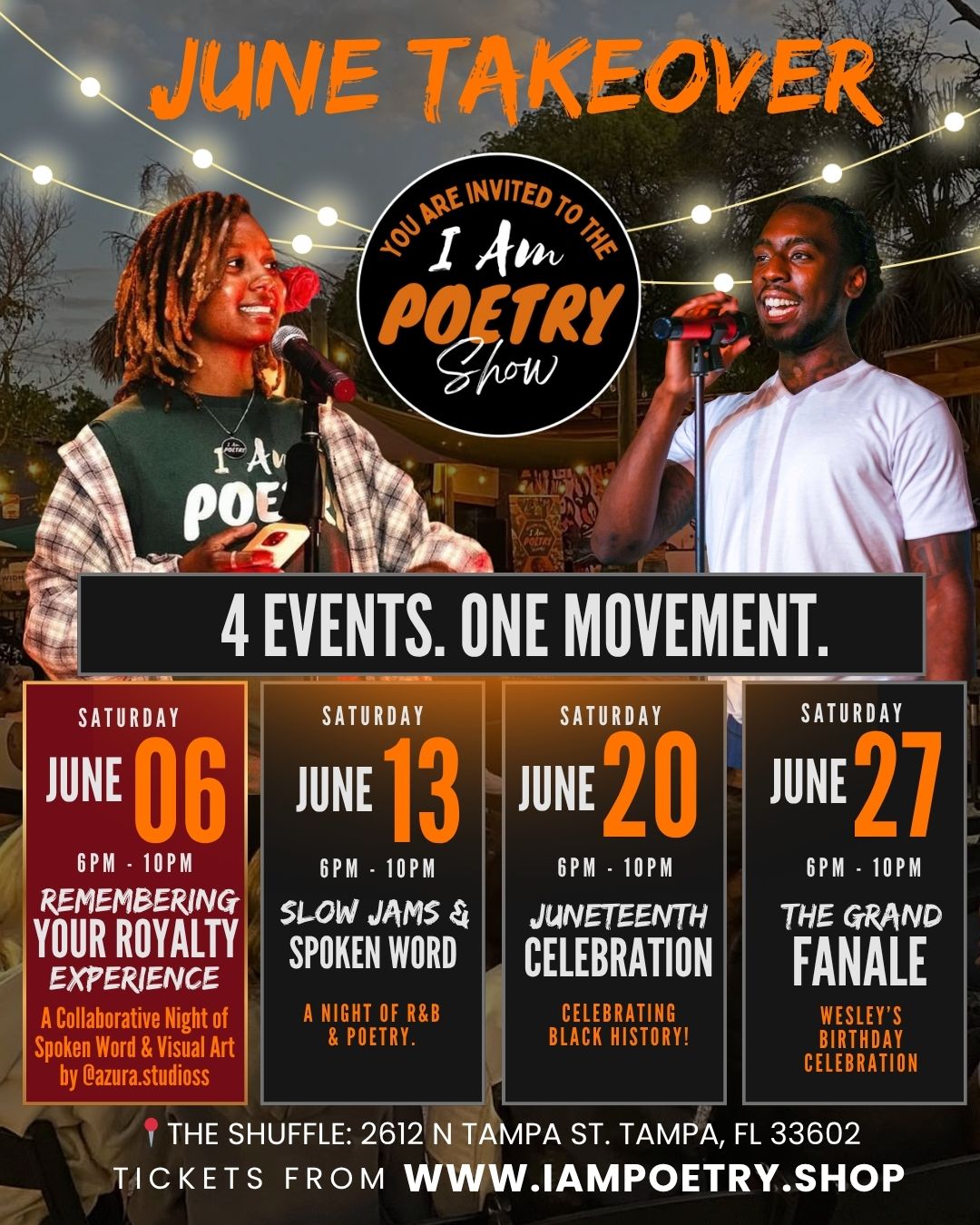 I Am Poetry Show X Remember Your Royalty (6/6/26)