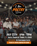 I Am Poetry Show (Open Mic & Night Market) (7/25/26)
