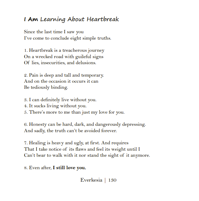 Poem by Everkesia Taylor