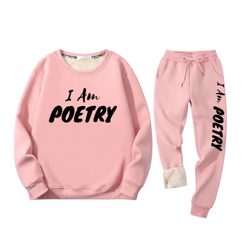 CLEARANCE SALE of "I Am Poetry" Sweatsuit (Only 2 Left!)